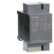 Logo! Contact 230 Switching Module, direct switching of resistive loads up to 20A, motors up to 4kW, 230VAC, 3NO, 1NC