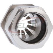 Läbiviik Progress EMC Rapid, M20x1.5, ø8..11mm| 1osaline tihend, mutrivõti 24mm, keermepikkus 6mm, -40..100°C, nikeldatud messing, ss A2, TPE|NBR, incl. O-ring, contact disc, CE/UL/VDE, IP69, Agro