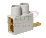 Sisendklemm AS/2x10 SN 0.5M PU, Cu 2x 10mm² 40A 690V, Pollmann, hall