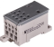 Jaotusklemm Al/Cu PVB 400-3/8, 185/185mm²/ 3x 35mm², 8x 16mm², 400A 1000VAC/DC, kompl. markerid, TS35, paigaldusplaat, Pollmann, hall