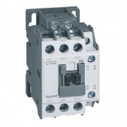 Kontaktor CTX³ 22, 4kW 9/25A 3x400VAC, aux. 1NO, 1NC 16A 240VAC, cv 24VDC, TS35, panel mount, Legrand