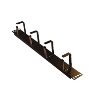 Kaablisuunaja 19in, 1U 4aasa, metall, must