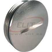 Locking Plug, M16x1.5, keermepikkus 5mm, -40..100°C, nikeldatud messing, NBR, incl. o-ring, IP68, Agro