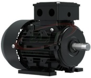IEC Synchronous Motor EVPM, 3kW 6.4A 3x400VAC±15%, 9.55Nm, 3000rpm, IMB3, IE4, Size 90L, IP55