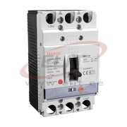 Kompaktkaitselüliti SGM6S-125M, 125A 3x415VAC 25kA, short-circuit protection 0.8..1In, overload protection 10In, incl. mounting screws, insul. shields, panel mount, MaxGE