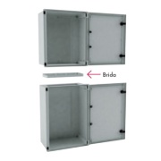 Külg-ühendusäärik tihendiga BRES, hall