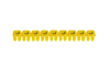 Juhtmemärgis CAB3, 0.5..1.5mm², L, ribas 30pcs, Legrand, kollane