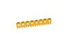 Juhtmemärgis CAB3, 4..6mm², B, ribas 20pcs, Legrand, kollane