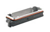 Bulkhead housing HDC IP68 24B AS, Size 8, screw plug, standard, IP68