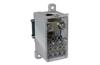 Jaotusklemm Al/Cu PVB 400-3/8, 185/185mm²/ 3x 35mm², 8x 16mm², 400A 1000VAC/DC, kompl. markerid, TS35, paigaldusplaat, Pollmann, hall
