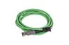Feedback Cable 2090 Kinetix, SpeedTec DIN (motor end) » D-Sub (drive end), 600V, 25m industrial TPE cable 15x22AWG D0.38-in., green