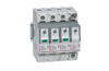 Liigpingepiirik, 3P+NPE, T2, Uc 320VAC, discharge current (8/20μs)| Imax 20kA, In 5kA, 4..35mm², TT/TNS, Legrand