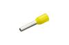 Juhtmehülss kraega Ce 010010 w, H1x10mm, 500pcs/pck, kollane