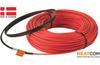 Põrandaküttekaabel Ø5,0mm 20W/m 15,0m 300W, 176Ω 1,3A 230V, cold cable 2,5m, Heatcom