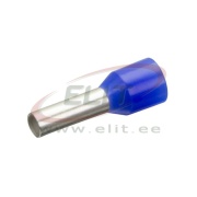 Wire-End Ferrule w. Collar Ce 025008 wc, H2.5x8mm, 100pcs/pck, blue