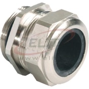 Cable Gland Progress MS, M63x1.5, ø40..52mm| 2piece sealing insert, wrench 70mm, thread 10mm, -40..100°C, nickel-plated brass, TPE, NBR, incl. O-ring, CE/UL/VDE, IP68/69