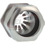 Cable Gland Progress EMC Rapid, M16x1.5, ø6..8mm| 1piece sealing insert, wrench 18mm, thread 5mm, -40..100°C, nickel-plated brass, ss A2, TPE|NBR, incl. O-ring, contact disc, CE/UL/VDE, IP69