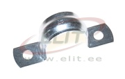 Pipe Clamp BS-M, D25mm, 2 fix points, zinced-pated steel, 100pcs/pck