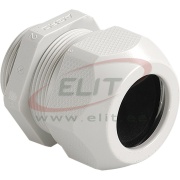 Cable Gland Syntec, PG36, ø22..33mm| 1piece sealing insert, wrench 53mm, thread 15mm, -30..100°C, PA6, TPE, HF, incl. O-ring, CE/UL/VDE, IP68, light grey