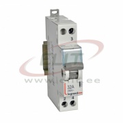 Changeover Switch CX³, 1P 1-0-2 32A 250VAC, 1M, TS35