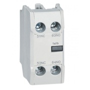 Auxiliary Contact Block CTX³, 1NO, 1NC 16A 240VAC, frount mount, 22/40/65/100/150