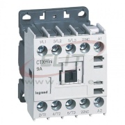 Mini Contactors CTXmini, 4kW 9/20A 3x400VAC, 1NC 10A 240VAC, cv 24VAC, TS35 ^panel mount