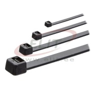 Cable Tie GT-UV, 540/7.6 SW, 54.4kg, Polyamide 6.6, -40..85°C, UV resistant, UL94 V2, 100pcs/pck, UL E75050, Lloyd’s, GL 59425-08HH, Mil-23190D, black