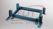 Plinth Grosspiece EUZE, 800W/Dx100H, C3M| epoxy resin layer, 2pce/pck, ocean blue