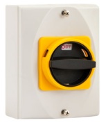 Enclosed Switch-disconnector, 3P+1NO 15kW 32A 400VAC, M25/32, 10mm², IP54