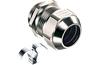 Cable Gland Progress EMC easyConnect, M63x1.5, ø40..52mm| 2piece sealing insert, thread 10mm, ss 1.4310 contact spring, -60..100°C, nickel-plated brass, TPE, NBR, incl. O-ring, CE/IEC/VDE/UL/EAC, IP68/69