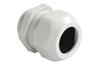 Cable Gland Syntec, PG36, ø22..33mm| 1piece sealing insert, wrench 53mm, thread 15mm, -30..100°C, PA6, TPE, HF, incl. O-ring, CE/UL/VDE, IP68, light grey
