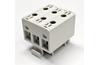 Universal Terminal Block Al/Cu UK16/3x1A, 3P (2holes) 1.5-16mm² 75/82A 1000VAC/ 1500VDC, Hex4 1.5Nm 1.5mm²/ 3.5Nm 2.5..6mm²/ 7Nm 10..16mm², TS35, grey