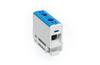 Universal Terminal Block Al/Cu UK35/1N, 1P (2holes) 2.5-35mm² 120/135A 1000VAC/ 1500VDC, Hex4 3Nm 2.5..16mm²/ 6Nm 25..35mm², TS35, blue