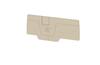 End Plate AEP 3C 4, beige