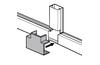 Flat T-Junction DLP-S, 16x16mm, white
