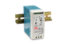 Power Supply w. UPS, Battery Charger DRC, input 90..265VAC/ 127..370VDC, output 40.02W 0..1.45A 24..30VDC (ch.1 0.95A 27.6VDC| ch.2 0.5A 27.6VDC), alarm circuits, TS35, UL/TÜV/CE, Mean Well