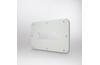 Cable Entry Plate ECIF, 210x110| perforated, incl. mounting accessories, grey