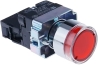 Pushbutton B2, LED ill. 24VAC/DC, 1NC 10A 250VAC, IP40, red